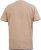 D555 SANDFORD Double Layer On Neck Ribs And Hem Waffle Textured T-Shirt Beige - T-shirts - T-shirts Homme Grande Taille