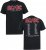 D555 JAILBREAK Official Ac/Dc Printed T-Shirt With Front And Back Print - Black - T-shirts - T-shirts Homme Grande Taille