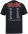 D555 JAILBREAK Official Ac/Dc Printed T-Shirt With Front And Back Print - Black - T-shirts - T-shirts Homme Grande Taille