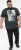D555 MARTIN Official Batman Printed T-Shirt Washed Black - T-shirts - T-shirts Homme Grande Taille