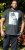 D555 MARTIN Official Batman Printed T-Shirt Washed Black - T-shirts - T-shirts Homme Grande Taille