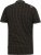 D555 RAUL AOP Jersey Polo With Jacquard Collar, Ribs And Chest Pocket Black - Polos - Polos homme grande taille