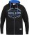 D555 LINGARD Full Zip Hoody With Original Chest Print Black - Sweatshirts & hoodies - Sweatshirts/Hoodies grande taille homme
