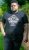 D555 MALCOM Snake And Roses Printed Crew Neck T-Shirt Black - T-shirts - T-shirts Homme Grande Taille