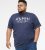 D555 Cropwell T-shirt avec imprimé pêche bleu marine - T-shirts - T-shirts Homme Grande Taille