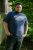 D555 Cropwell T-shirt avec imprimé pêche bleu marine - T-shirts - T-shirts Homme Grande Taille