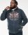 D555 HAMILTON Full Zip Hoody With Authentic 1996 Chest Print Denim - Sweatshirts & hoodies - Sweatshirts/Hoodies grande taille homme