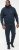 D555 GABRIEL Couture Zip Through Hoody With Reversible Zips Navy - Sweatshirts & hoodies - Sweatshirts/Hoodies grande taille homme