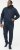 D555 GABRIEL Couture Zip Through Hoody With Reversible Zips Navy - Sweatshirts & hoodies - Sweatshirts/Hoodies grande taille homme