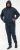 D555 GABRIEL Couture Zip Through Hoody With Reversible Zips Navy - Sweatshirts & hoodies - Sweatshirts/Hoodies grande taille homme