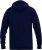 D555 IRVIN Full Zip Jacquard Hoody With Chest Embroidery Navy - Sweatshirts & Hoodies - Sweatshirts/Hoodies grande taille homme