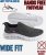 D555 Blyth 1 Kingsize Hands Free Shoes With Knitted Top Black - Chaussures homme 40-52 - 