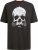 D555 Hucknall Skull Monochrome Printed Crew Neck T-shirt Washed Black - T-shirts - T-shirts Homme Grande Taille