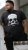 D555 Hucknall Skull Monochrome Printed Crew Neck T-shirt Washed Black - T-shirts - T-shirts Homme Grande Taille