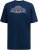D555 Cheltenham Record With Reflection Printed T-shirt French Navy - T-shirts - T-shirts Homme Grande Taille
