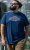 D555 Cheltenham Record With Reflection Printed T-shirt French Navy - T-shirts - T-shirts Homme Grande Taille