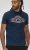 D555 Cheltenham Record With Reflection Printed T-shirt French Navy - T-shirts - T-shirts Homme Grande Taille