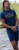 D555 Cheltenham Record With Reflection Printed T-shirt French Navy - T-shirts - T-shirts Homme Grande Taille