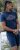 D555 Cheltenham Record With Reflection Printed T-shirt French Navy - T-shirts - T-shirts Homme Grande Taille
