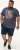 D555 Stockport Multi Coloured Guitar Printed T-Shirt Denim - T-shirts - T-shirts Homme Grande Taille