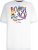 D555 SYDNEY Multi Coloured Bondi Beach Printed T-Shirt White - T-shirts - T-shirts Homme Grande Taille
