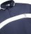 D555 Hinckley Stretch Polo With Contrast Tipping Collar Navy - Polos - Polos homme grande taille