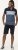 D555 Leeds Cut And Sew Polo With Jacquard Collar And Cuffs Navy - Polos - Polos homme grande taille