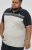 D555 Tipton Stripe Jacquard Short Sleeve Polo Navy - Polos - Polos homme grande taille
