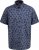 D555 Kettering Hawaiian Leaf AOP Short Sleeve Button Down Collar Shirt Denim - Chemises - Chemises Grandes Tailles Hommes