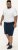 D555 Spalding Elasticated Waist Interlock Shorts Navy - Pantalons/shorts de survêtement - Survêtement/jogging grandes tailles