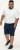 D555 Spalding Elasticated Waist Interlock Shorts Navy - Pantalons/shorts de survêtement - Survêtement/jogging grandes tailles