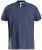 D555 Grant Polo Shirt Denim Blue - Polos - Polos homme grande taille