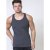 D555 Fabio Tanktop Charcoal - T-shirts - T-shirts Homme Grande Taille