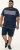 D555 Swansea Cut And Sew Crew Neck T-Shirt Navy - T-shirts - T-shirts Homme Grande Taille
