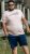 D555 Bournemouth Shoal Of Fish Printed Crew Neck T-Shirt Pink - T-shirts - T-shirts Homme Grande Taille