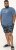 D555 Cardiff Surfer And Waves Printed Crew Neck T-shirt Denim Marl - T-shirts - T-shirts Homme Grande Taille