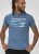 D555 Cardiff Surfer And Waves Printed Crew Neck T-shirt Denim Marl - T-shirts - T-shirts Homme Grande Taille
