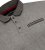 D555 Holyhead Polo Texturé Avec Poche Poitrine Gris - Polos - Polos homme grande taille