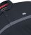 D555 Stafford Cut And Sew Embroidery Stripe Short Sleeve Polo Black - Polos - Polos homme grande taille
