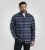 D555 Shrewsbury Long Sleeve with Chest Pocket Blue/Navy Check TALL SIZES - VÊTEMENTS HOMME MT-6XLT - Vêtements Tall Homme