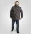 D555 Sheffield Long Sleeve AOP Micro Gold Shirt Navy - Chemises - Chemises Grandes Tailles Hommes