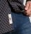 D555 Sheffield Long Sleeve AOP Micro Gold Shirt Navy - Chemises - Chemises Grandes Tailles Hommes