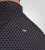 D555 Sheffield Long Sleeve AOP Micro Gold Shirt Navy - Chemises - Chemises Grandes Tailles Hommes