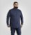 D555 Middlesbrough Long Sleeve AOP Micro Blue Shirt Navy TALL SIZE - Chemises - Chemises Grandes Tailles Hommes