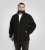 D555 Louth Micro Fleece Jacket with Sherpa Lining Black - Vestes - Vestes homme grandes tailles