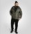 D555 Northfield Veste hybrid softshell avec capuche kaki - Vestes - Vestes homme grandes tailles