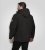 D555 Fretwell Padded Softshell Jacket with Detachable Hood Black - Vestes - Vestes homme grandes tailles