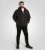 D555 Fretwell Padded Softshell Jacket with Detachable Hood Black - Vestes - Vestes homme grandes tailles