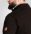 D555 Russel Fleece Sweatshirt with Chest Embroidery Black - Sweatshirts & Hoodies - Sweatshirts/Hoodies grande taille homme