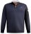 D555 Russel Zip Through Fleece Sweatshirt with Chest Embroidery Navy - Sweatshirts & Hoodies - Sweatshirts/Hoodies grande taille homme